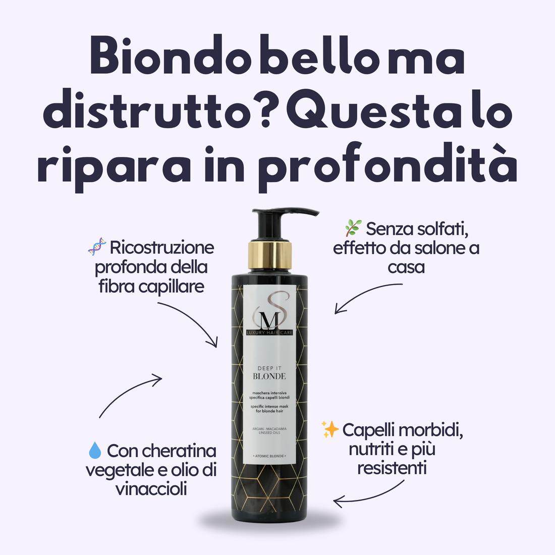 Deep it Blonde Maschera